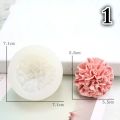 3D Flower Silicone Mold Homemade Soap Candle Molds  Chocolate Cake Decorating Moulds DIY Tools. 