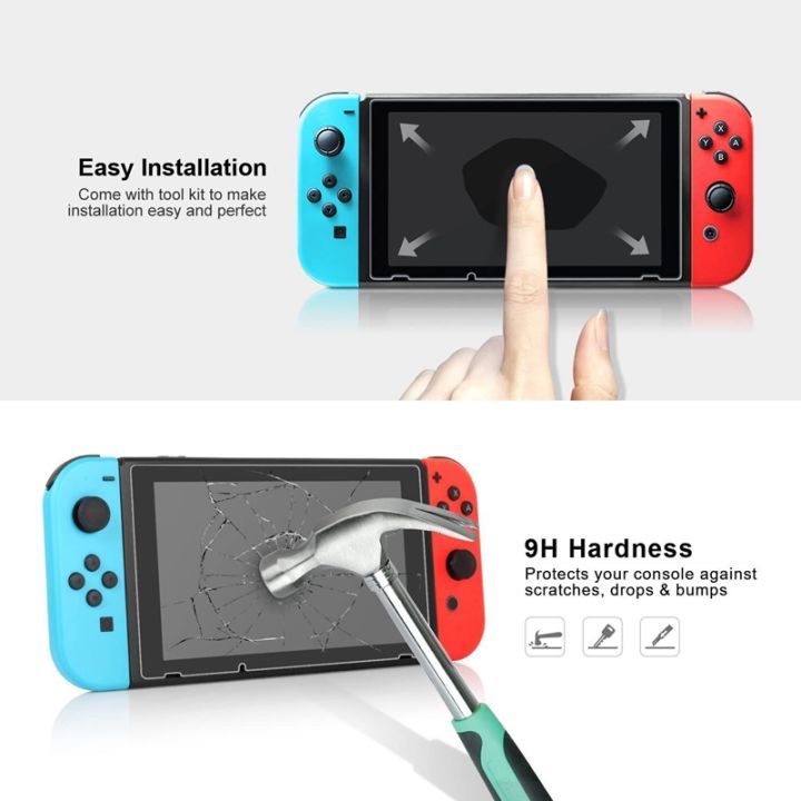 3%20Packs%20Screen%20Protector%20Tempered%20Glass%20Premium%20HD%20Clear%20Anti-Scratch%20Screen%20Protector%20For%20Switch%202%20Switch%20Lite%20Switch%20OLED%20-%20Image%202