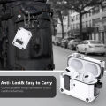 Security Lock Cover For Airpods Pro 2 3 Case Full Body Protection Shockproof With Keychain Magnet Funda Air Pods Earphone Cases. 