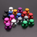 2Pcs=1Pair For PS4 Metal Grip Caps 3D Analog Thumbstick Aluminum Joystick Universal Cover Buttons For Xbox One Controller. 