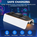 PS5 Controller Charger Station, Fast Charging Dock for PlayStation 5 Dualsense Controllers with Charging Cable and LED Indicator. 