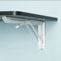 Wall mounted folding laptop table/computer table with foldable brackets. 