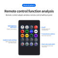 Car Interior Light Ambient Light with USB Cigarette Decorative Lamps RGB Car Footwell Light with Remote/Voice Control. 