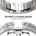 For Amazfit T-REX 3 Smart Watch Strap Metal Stainless Steel Adjustable Band Bracelet Luxurious Belt For Huami Amazfit t rex 3. 