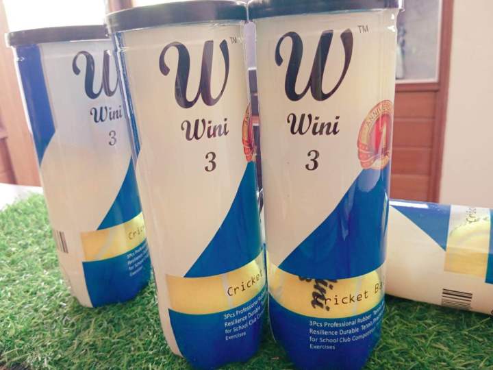 Wini cricket ball<1 tin 3 ball>