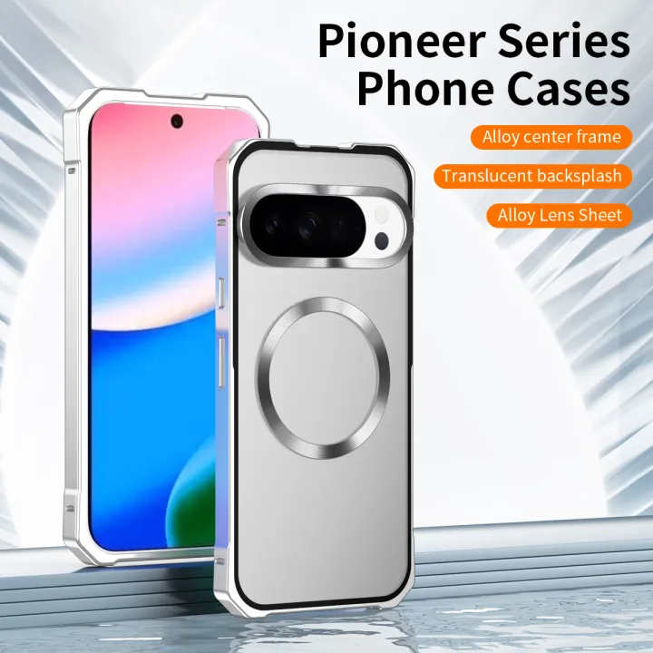 Push%20Pull%20Matte%20PC%20Hard%20Shockproof%20Case%20For%20Google%20Pixel%2010%209%20Pro%20XL%20Pixel%209a%208%20Pixel8%20Pro%20Magnetic%20Wireless%20Charging%20Back%20Cover%20-%20Image%206