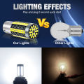 P21W Led 1156 BA15S BAU15S PY21W 1157 BAY15D P21/5W R5W R10W T20 7440 W21W P21/5W 7443 W21/5W LED Bulbs Car DRL Signal Lights.