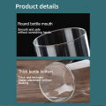Transparent Glass Hydroponic Vase Minimalist Glass Vase Cylinder Flower Vase for Wedding Living Room Decorative Gift. 