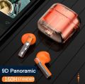 YX06 | Pure Bass Zero Cables Transparent Bluetooth Headset Wireless  air buds Dual Ear Hifi intelligent ||. 