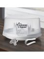 Tommee Tippee Microwave Steam Sterilizer for Baby Bottles and Accessories, Kills Viruses and 99.9% of Bacteria, 4-Minute Sterilization Cycle. 