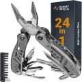 Multitool 24-in-1 Multitools Pliers with ​Professional Multi-tool for Survival Camping and Hunting s for Men Dad Hus band. 