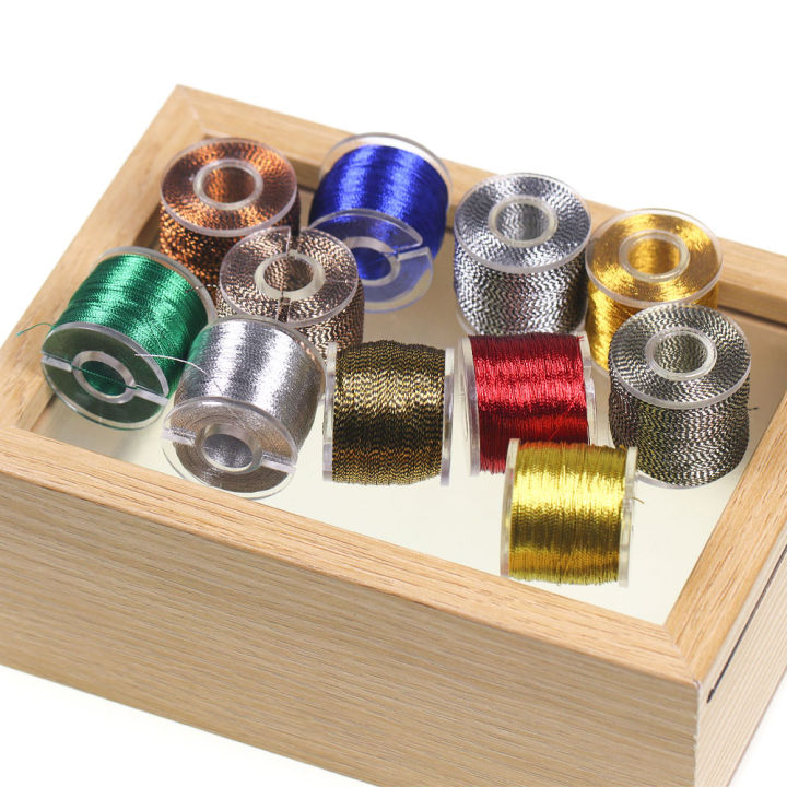 100 Yards/Spool Fishing Rod Building Metallic Thread Nylon Fibers Guide ...