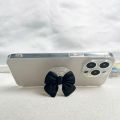 Korean Cute Colorful Bowknot Phone Holder Griptok Finger Ring Support For iPhone  Cases Grip Tok Socket Bracket Girl . 