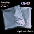 (6x8+2) inch 100 Pcs Courier poly bag/Parcel poly bag/Mailer poly bag. 