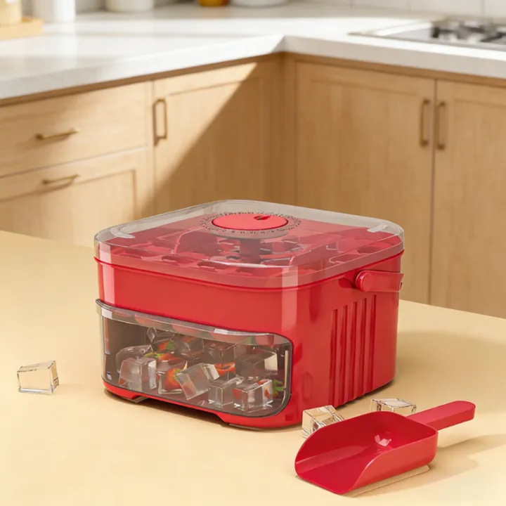 50%20Grid%20Ice%20Cube%20Mold%20Large%20Capacity%20Reusable%20Ice%20Maker%20Household%20Food%20Grade%20Double-Layer%20Ice%20Storage%20Box%20Ice%20Cube%20Tray%20Mold%20-%20Image%207