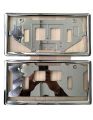 Honda Genuine Licence Plate Nickel Frame 1 Set. 