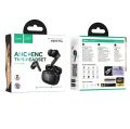 Hoco | EQ34 Plus Rima | True Wireless Earbuds (TWS) | ANC + ENC | Bluetooth 5.4 | 7h Playback (6h with ANC) | 300mAh Case, 40mAh Buds | App Control & Multi-Device Switching | Lightweight 44.8g..