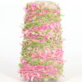330Meters/Reel Rainbow Butterfly Paper Yarn Colorful Fancy Blend Partner Thread for Hand Knitting Summer Sweater Supplies.