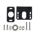 Z axis Lead Screw Fixing Block Plastic Blocks 3D Printer Lead Screw fix mount For CR-10 Ender 3 Z-Rod Bearing Holder. 