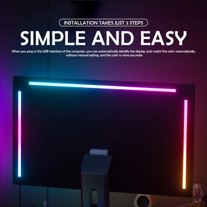 RGB%20Gaming%20Lights%20Strip%20Monitor%20Backlight%20LED%20Display%20Sync%20PC%20Atmosphere%20Screen%20APP%20Music%20Synchronization%20Decor%20Game%20Room%20Party%20-%20Image%205