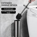 Toilet Brush High Quality Wall Mounted 304 Stainless Steel Cleaning Tools No Drill Bathroom Accessories WB8713. 