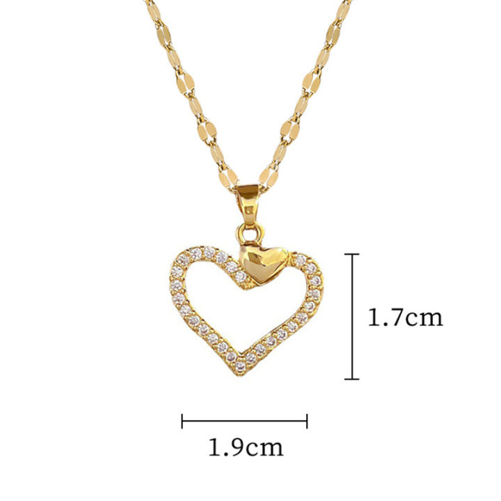 Trendy%20Heart%20Stainless%20Steel%20Zirconia%20Necklaces%20For%20Women%20Girls%20Love%20Gold%20Color%20Metal%20Necklace%20Party%20Birthday%20Daily%20Jewelry%20-%20Image%207