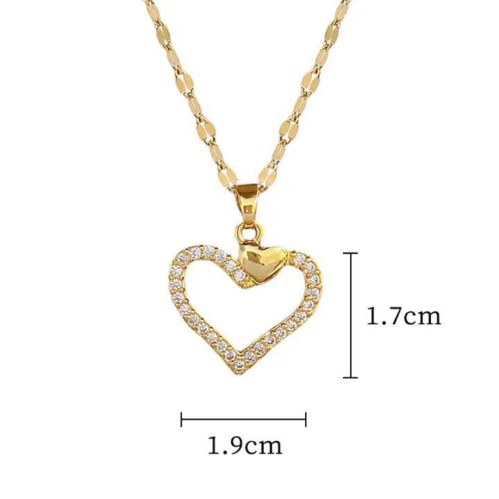 Trendy%20Heart%20Stainless%20Steel%20Zirconia%20Necklaces%20For%20Women%20Girls%20Love%20Gold%20Color%20Metal%20Necklace%20Party%20Birthday%20Daily%20Jewelry%20-%20Image%207