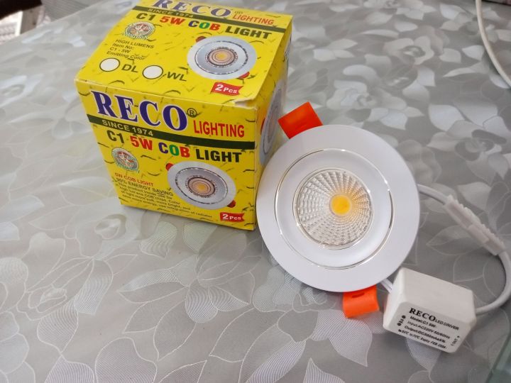 Reco Branded 5w 2'' COB ceiling light