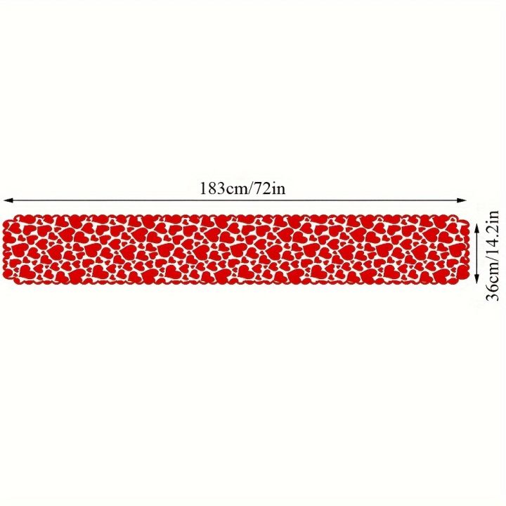 1pc%20Romantic%20Red%20Heart%20Lace%20Valentine's%20Day%20Table%20Runner%20for%20Home%20Table%20Decoration%20-%20Image%203