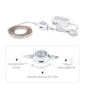 1M-5M PIR Motion Sensor LED Strip Lights IP65 Waterproof DC 12V Light Strip For Stairs Wardrobe Closet Kitchen Smart On/Off Lamp. 