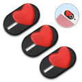 Laptop Camera Cover Slide Webcam Cover for Privacy Fits for Mini PC, PC, Surface, Tablet, Desktop Computer, Smart Phone - 3 Pack. 