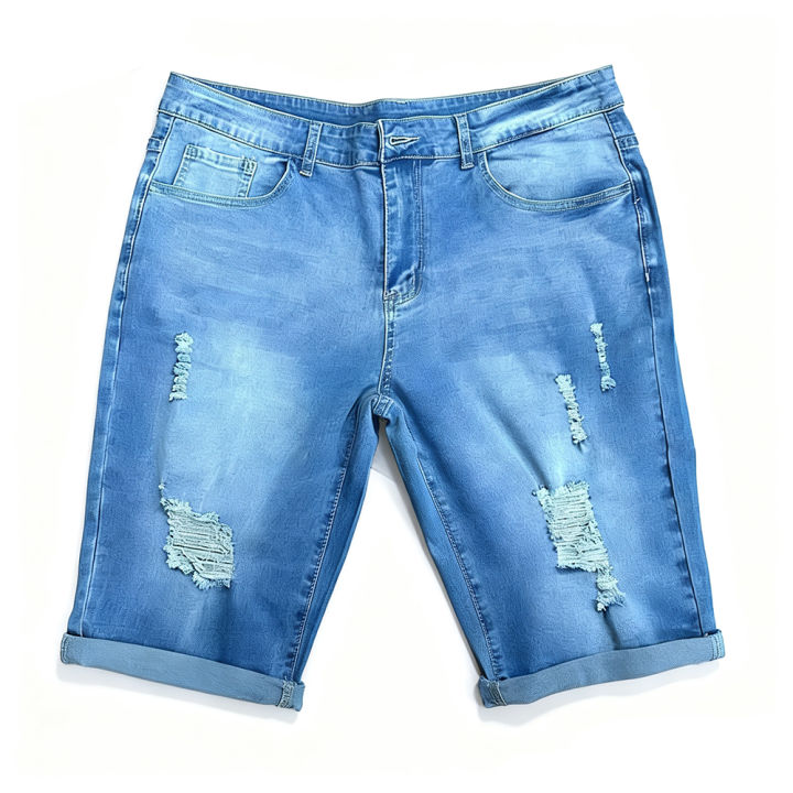 Summer%20Men's%20Retro%20High%20Waist%20Denim%20Shorts%20Hole-Punched%20Straight%20Leg%20Stretchy%20Casual%20Jeans%20Blue%20Black%20American%20Style%20Male%20Pants%20-%20Image%207