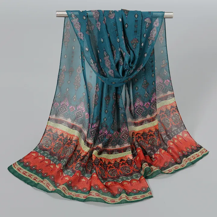 Indian%20Style%20New%20Chiffon%20Scarves%20Women%20Breathable%20Thin%20Simulation%20Silk%20Scarf%20Ladies%20Shawl%20And%20Wraps%20Women%20Printing%20Hijab%20Stole%20-%20Image%202