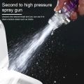 1Pc 3 Modes Turbocharged Shower Head Adjustable High Pressure Water Saving Handheld Showerhead Massage Filter Rainfall Nozzle.