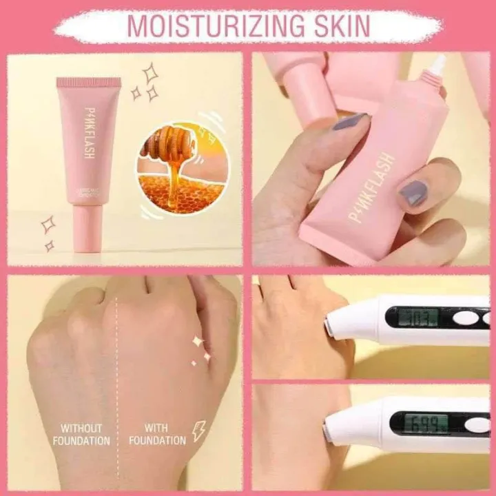 PINKFLASH%20Flawless%20BB%20Cream%20Waterproof%20Lasting%20Full%20Coverage%20Face%20Base%20Liquid%20Foundation%20Whitening%20Concealer%20Makeup%20Cosmetics%20-%20Image%202