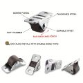 8pcs Multipurpose Silent Casters 0.5" Mini Directional Wheels Tiny Linear Wheel for Furniture,Appliances,DIY Storage Box.