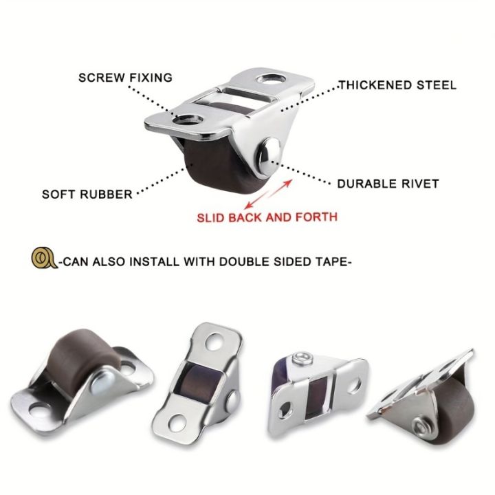 8pcs%20Multipurpose%20Silent%20%20Casters%200.5"%20Mini%20Directional%20Wheels%20Tiny%20Linear%20Wheel%20for%20Furniture,Appliances,DIY%20Storage%20Box%20-%20Image%204