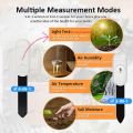 Zigbee Soil Moisture Sensor Fertility Humidity Temperature Tester Garden Automation Irrigation Detector Meter For 2MQTT Tuya. 
