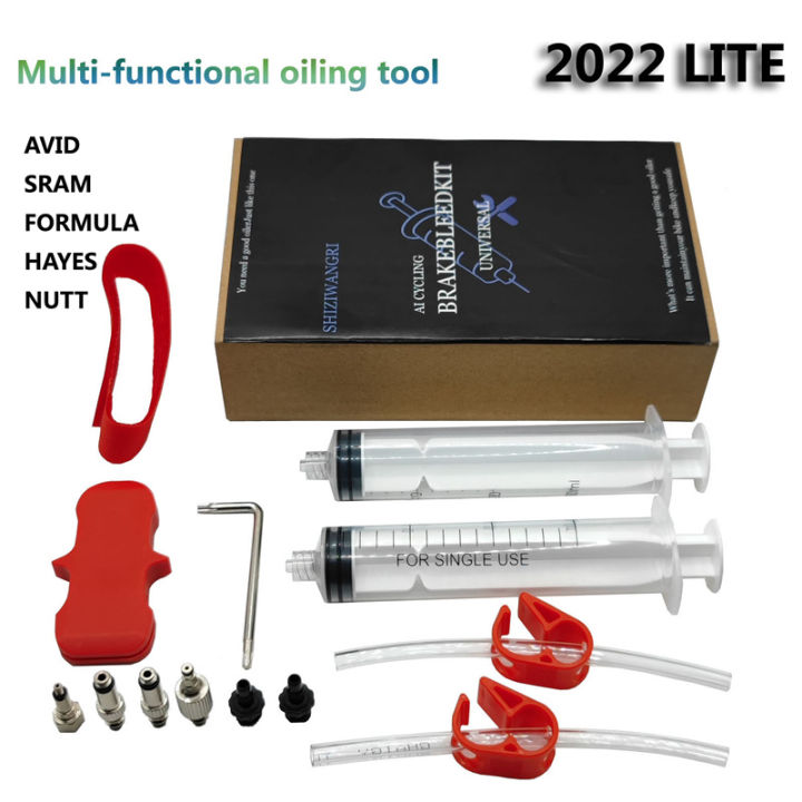 Kit De Purge Pour Freins à Disque Hydrauliques VTT – Outil De Réparation – Neuf