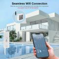 Tuya WiFi Temperature Humidity Sensor With External Probe Smart Home Hygrometer For Fridge Water Pool Thermostat Remote Alarm. 