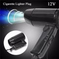 12V Car Folding Hair Drier Car Mini Blow Dryer Portable Hot Cold in Car Blower Window Defroster for Travel Camper RV SUV. 