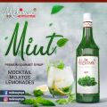 Melina - Green Mint Flavoured/Flavored Syrup 750ml. 