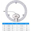 AC220V White/Tricolor Dimming LED Ring PANEL Circle Light  36W 24W 18W 12W Cold White Round Ceiling Board The Circular Lamp. 