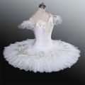 Classic Professional Ballet Tutu Adult Kids White Swan Lake Ballet Costume Pancake Tutu Ballerina Party Dance Dress Girls Women.