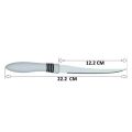 Set of 2 Kitchen Knife, Stainless Steel Multipurpose Table Knife for Dining and Vegetable Chopping, Serrated Edge, 12cm Kitchen Knives Rendom Colors. 
