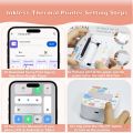 【Best-Selling】 Mini Printer Portable Thermal Printer Photo Lable Printing Pocket Printer 57mm Printing 200dpi Android IOS Printers.
