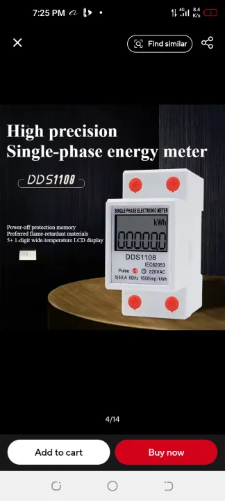 Single%20phase%20energy%20meter,%20DDS1108,%20electronic%20kWh%20meter,%20digital%20electricity%20meter,%20220V%20power%20meter,%20LCD%20display%20meter,%20compact%20energy%20meter,%20IEC62053%20standard,%20household%20energy%20monitor,%20guide%20rail%20installation%20-%20Image%202