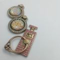 Pop Socket Ring Holder Rotatable Classic Antique Metal Ring Pop Socket Holder Strong Finger Grip Stand For All Smart-Phone. 