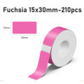 Marklife P15 Thermal Label Sticker Label Paper Tape For Mini Thermal Printer White Color Self-adhesive Paper For P12 Q30 Printer. 