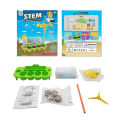 STEM Weather Station Climate Lab – Educational DIY Toy for Kids with Real Weather Tracking Tools & Plant Growth Module. 
